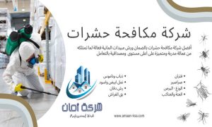 مكافحة حشرات بالضمان